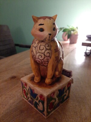 Jim Shore Heartwood Creek Katze Jasper