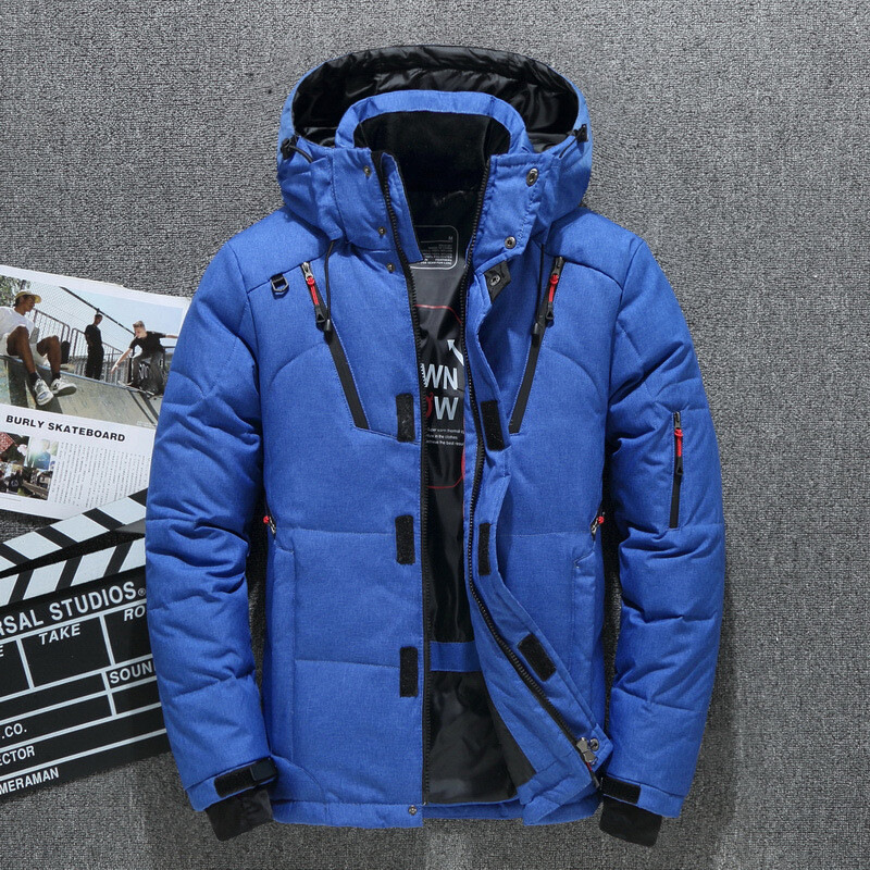 Winter Cold Proof Men's Short Outdoor Thick Plus  M-5XL Size