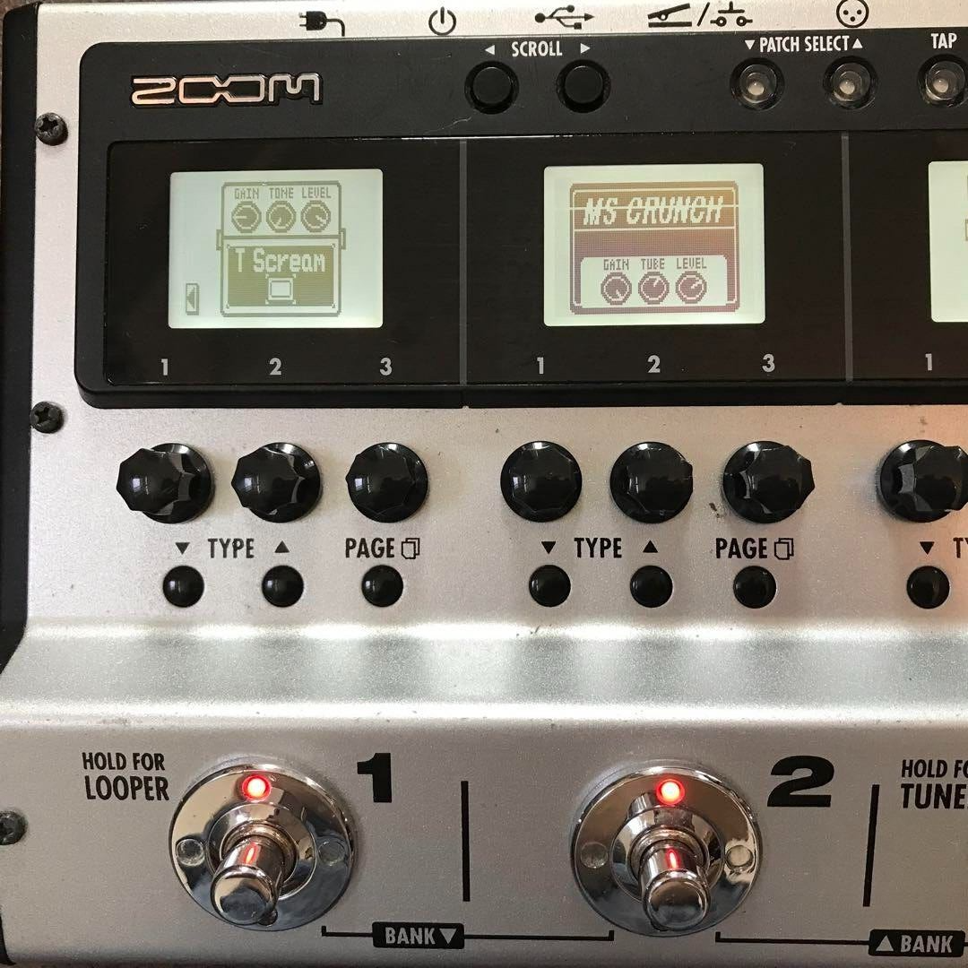 Zoom G5 Multi Effects Electric Guitar Pedal Used 962 eBay