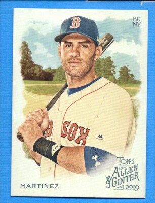 2019 Topps Allen & Ginter #56 J.D. Martinez Red Sox