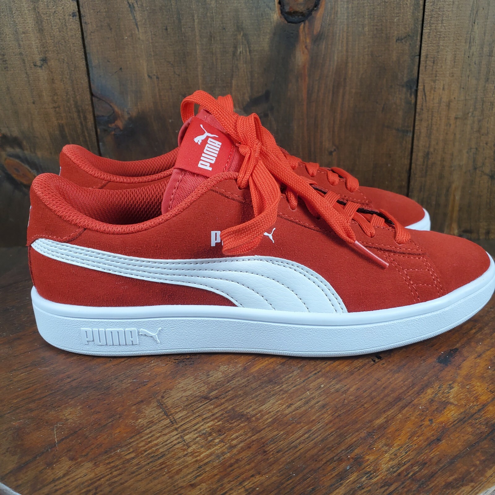 puma smash v2 suede trainers