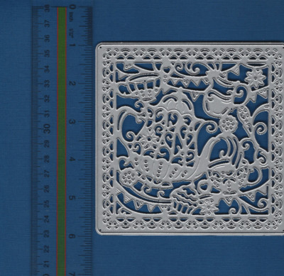TEAPOT BACKGROUND Cutting & Embossing Coverplate Die - Cards, Scrapbooking +More