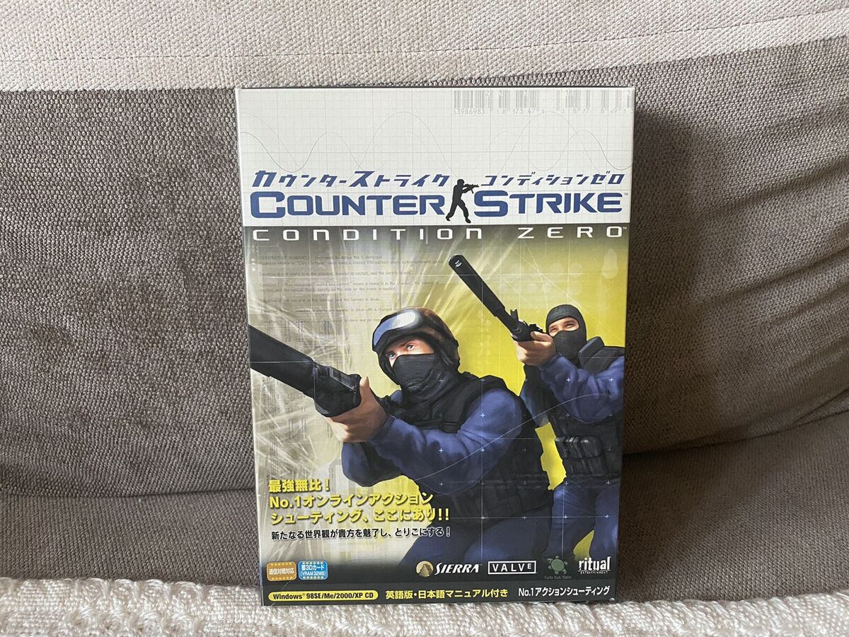 Counter-Strike Condition Zero - Windows, 2004 - Valve - Big Box PC Game