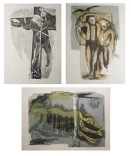Bundle- 3 Assorted Benton Spruance Lithographs