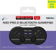 Switch Lite/Switch CY-N30PRO2-MD 8bitDo N30 Pro 2 Bluetooth Gamepad M Edition