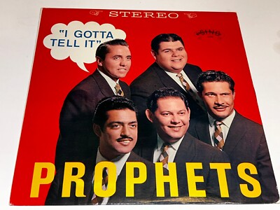 The Prophets I Gotta Tell It Southern Gospel Record Vinyl  LP 84