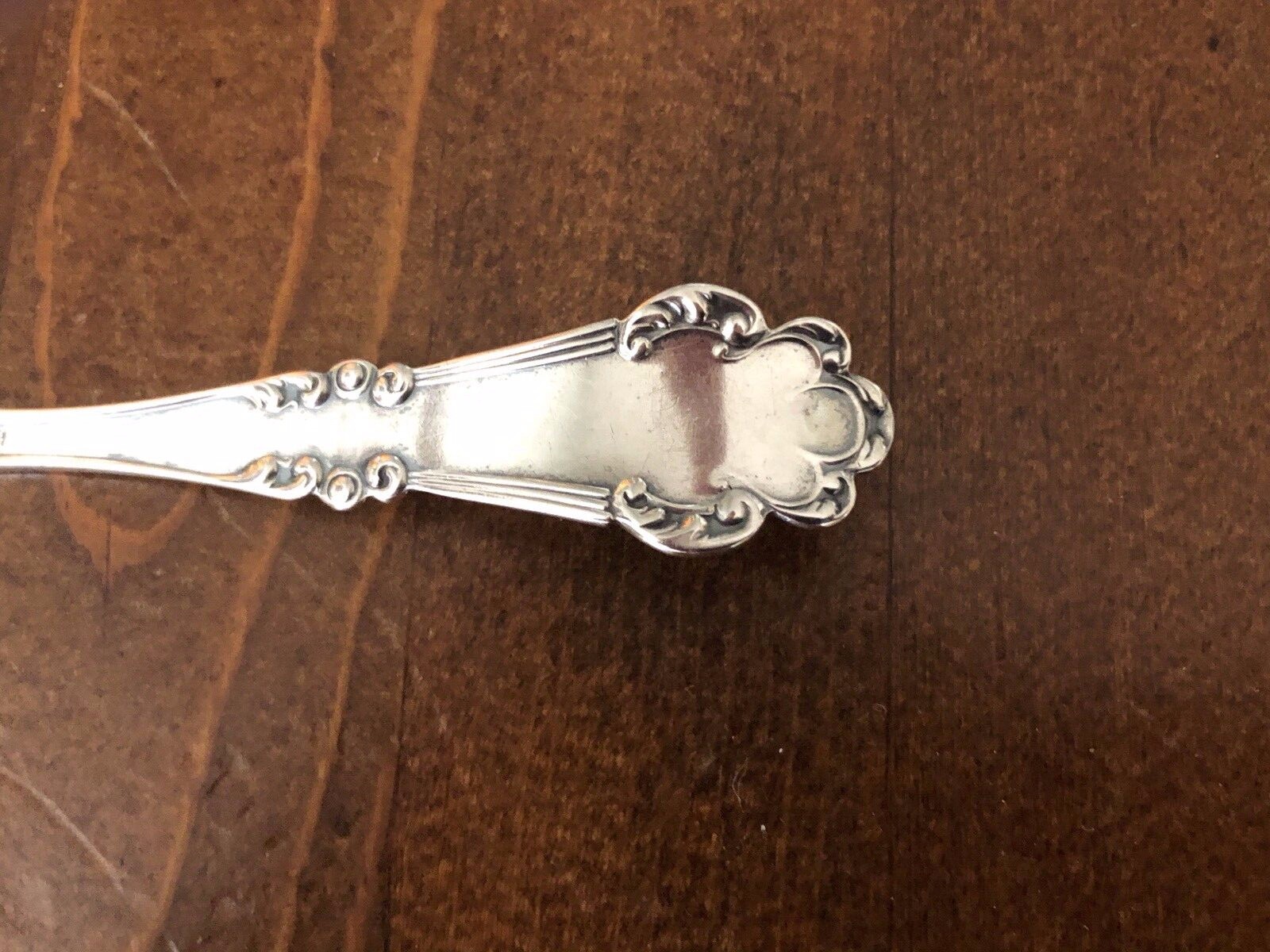 Antique Mechanics Silver Co. Sterling Silver Master Butter Knife Olympia Pattern