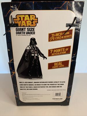 Star Wars Darth Vader Giant Action Figure 31 inch Jakks Pacific