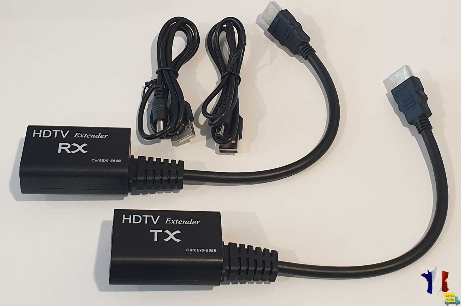 Rallonge HDMI RJ45 Cat6 pour supprimer la perte de signal vidéo sur les longues distances
