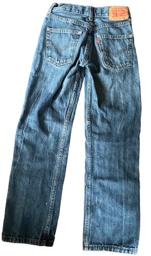 LEVI STRAUSS & CO LEVI'S 514 SLIM FIT STRAIGHT LEG BLUE JEANS Sz 10, 25 X 25. - Picture 3 of 4