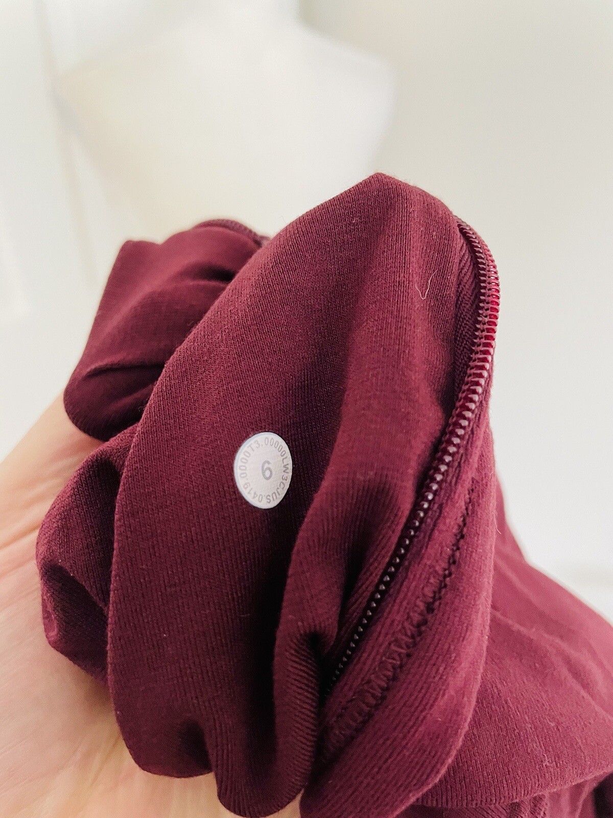 Lululemon Outrun the Elements Quarter Zip Maroon … - image 7