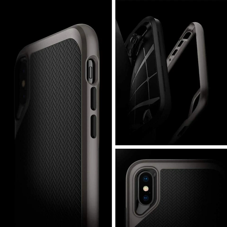 Spigen Neo Hybrid iPhone XR Phone Case Gunmetal  - Image 3 of 4