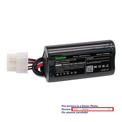 Kastar Battery for Verifone BPK16900101A BPK182001 PCA16940401A Ruby 2 Ruby CI