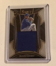 Brailyn Marquez 2021 Panini Select 2021 Baseball Jumbo Patch #RJS-BM RC Rookie