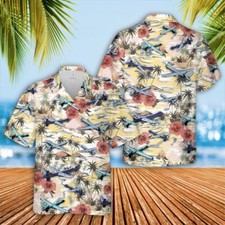 US Air Force MQ 9A Reaper Hawaiian Shirt