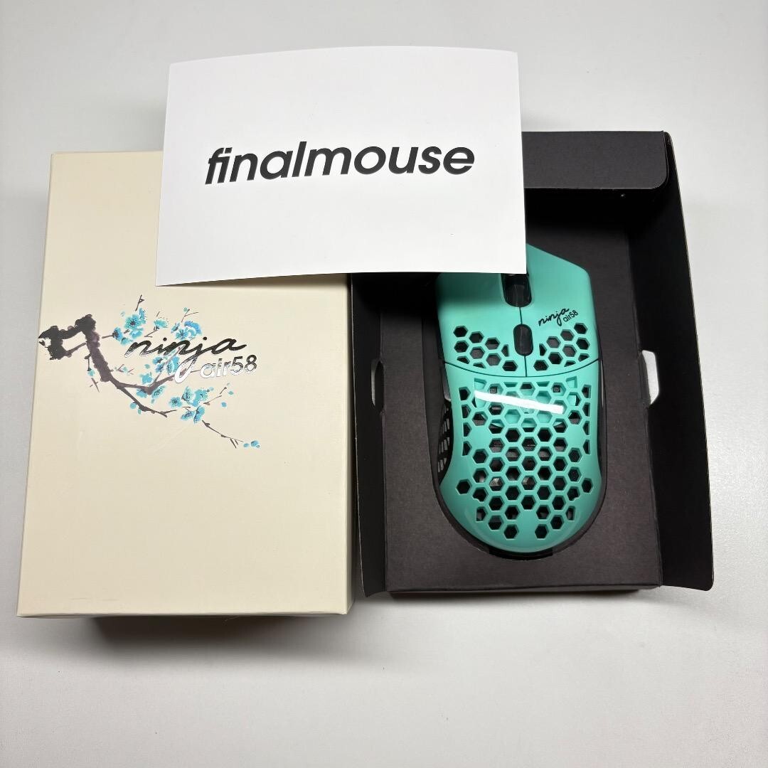 Finalmouse Air58 Ninja Gaming Mouse Cherry Blossom Blue Finalmouse Air58 Ninja Gaming Mouse Cherry Blossom Blue