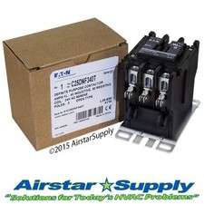 C25DNF340T Eaton / Cutler Hammer Contactor - 40 Amp  3 Pole  24V Coil