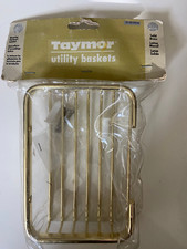 Taymor 05-PB1083M Solid Brass Utility Shower Basket & Hardware NIB (05-1083M)
