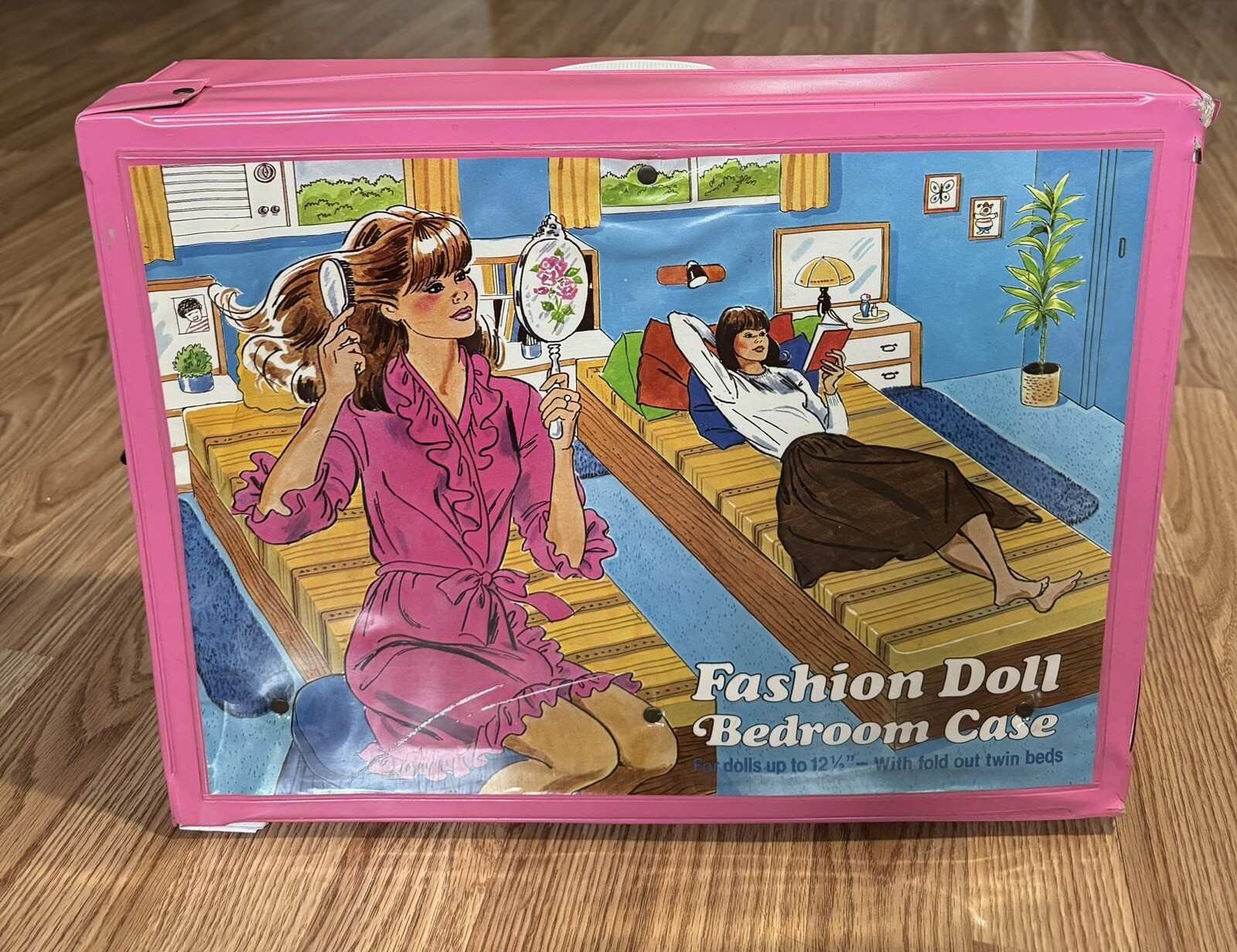 Vintage 80’s Barbie Fashion Doll Bedroom Case Tara Toy 12.5” Dolls eBay