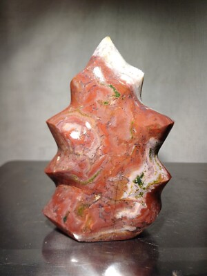 880g Druzy Ocean Jasper Flame crystal freeform Minerals Healing