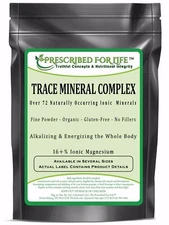 Trace Mineral Complex - Over 72 Naturally Occurring Ionic Alkalizing Minerals -