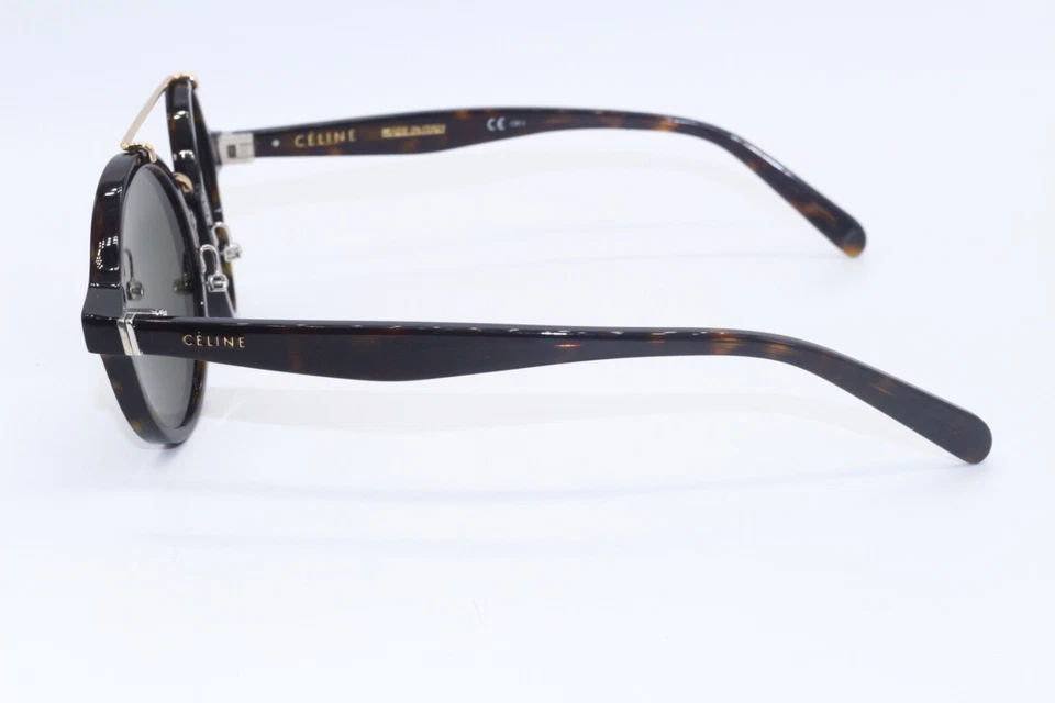 GAFAS DE SOL CELINE CL 41442/F/S 0861E MARCOS HABANA DORADAS AUTÉNTICAS 47-22 Foto 3 de 4