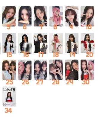RESCENE - GLOW UP Official Photocard KPOP KOR SELLER WONI LIV