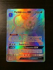 Carte Pokémon : Persian d'Alola GX 257/236 Eclipse Cosmique Française NEUF