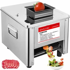 850W Meat Cutter Commercial Electric Meat Slicer Shredded Cutting Machine 110V