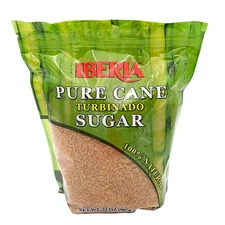 100% Natural Pure Cane Turbinado Raw Sugar, 32 Oz
