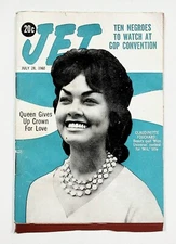 1960 July 28 JET Magazine Ray Charles Floyd Patterson Claudinette Fouchard