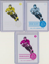2014-15 Erie Otters Connor McDavid Turn Over & Spot The Winner Test Cards Rare