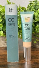 It Cosmetics CC+ Cream Foundation Matte 1.08 oz (Choose Shade) 2025 exp