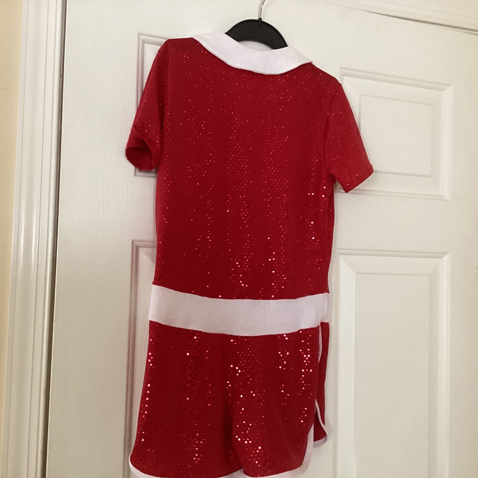 Weissman Dance Costume Girls Sz LC Red& White - image 2