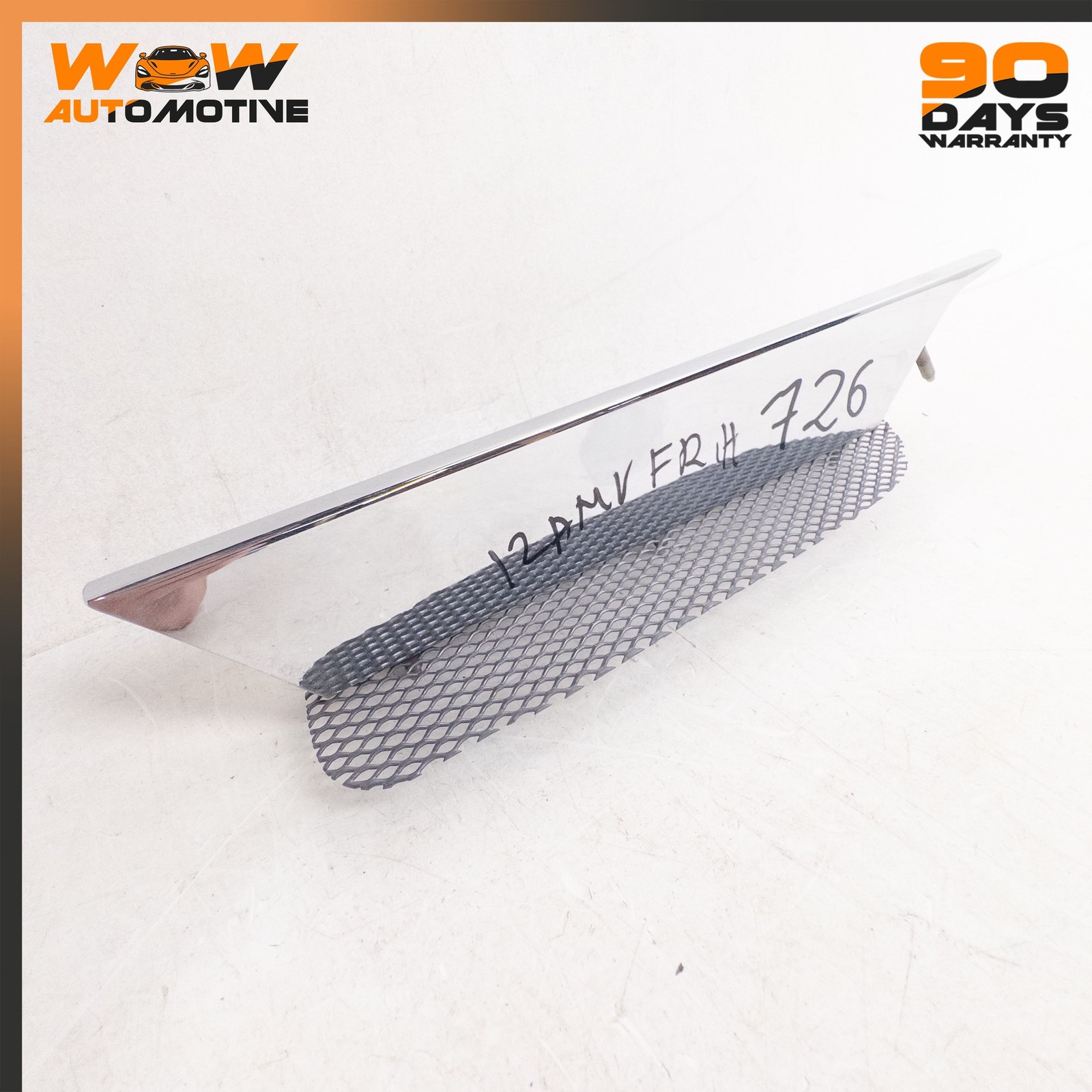 06-16 ASTON MARTIN V8 S VANTAGE FRONT RIGHT WING PANEL STRAKE FENDER GRILLE OEM