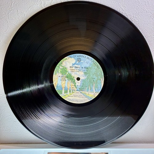 Deep Purple – In Rock/LP Vinyl 1976 P-10108W Japan w/OBI EX/EX Audiophile - Foto 16 di 16