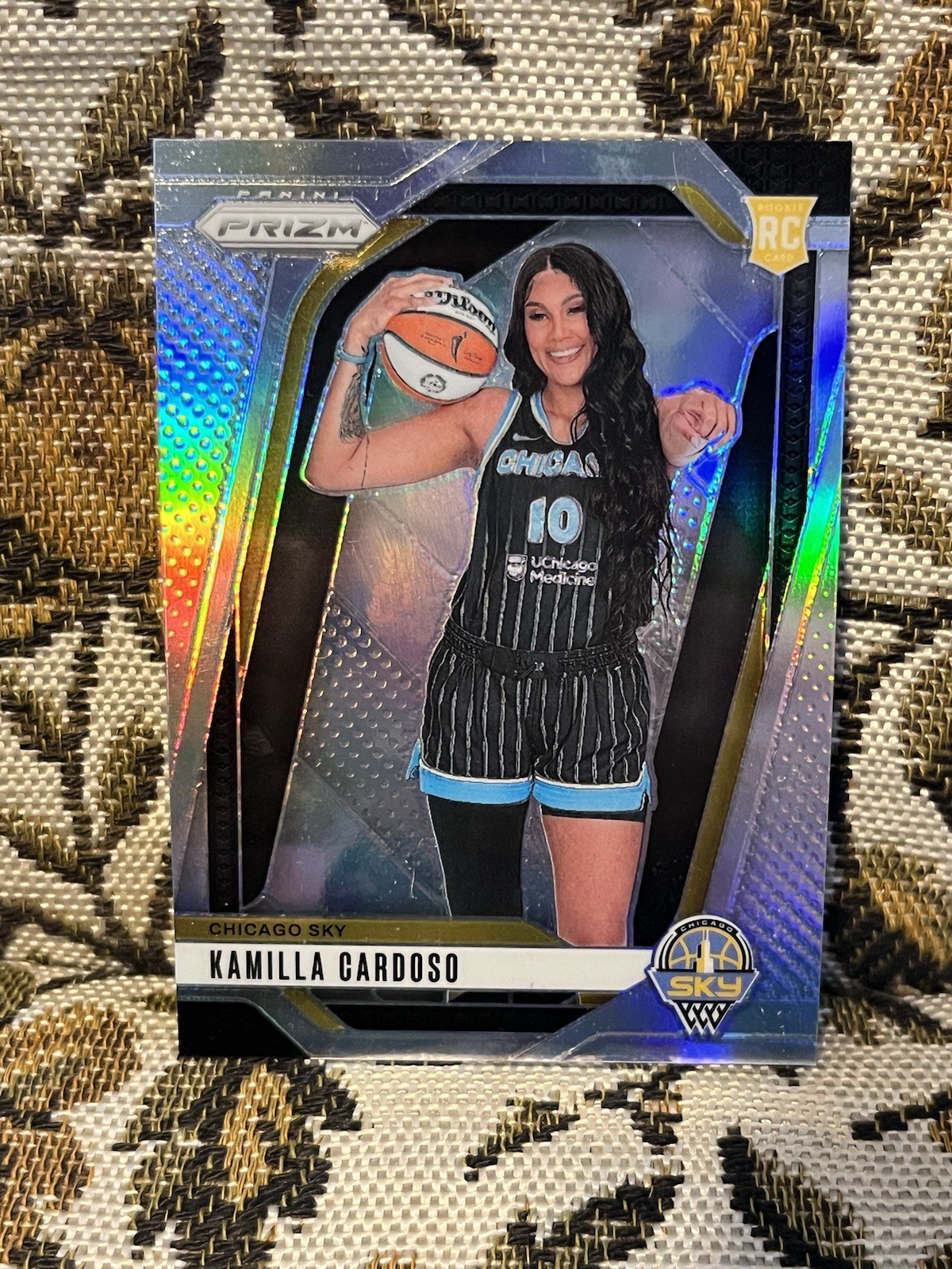 2024 Panini Prizm WNBA - Kamilla Cardoso #149 Silver Prizm (RC)