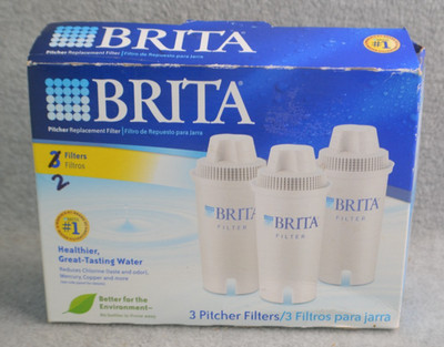 2-Pack Genuine Brita Replacement Filter for Standard Brita Water Pitchers