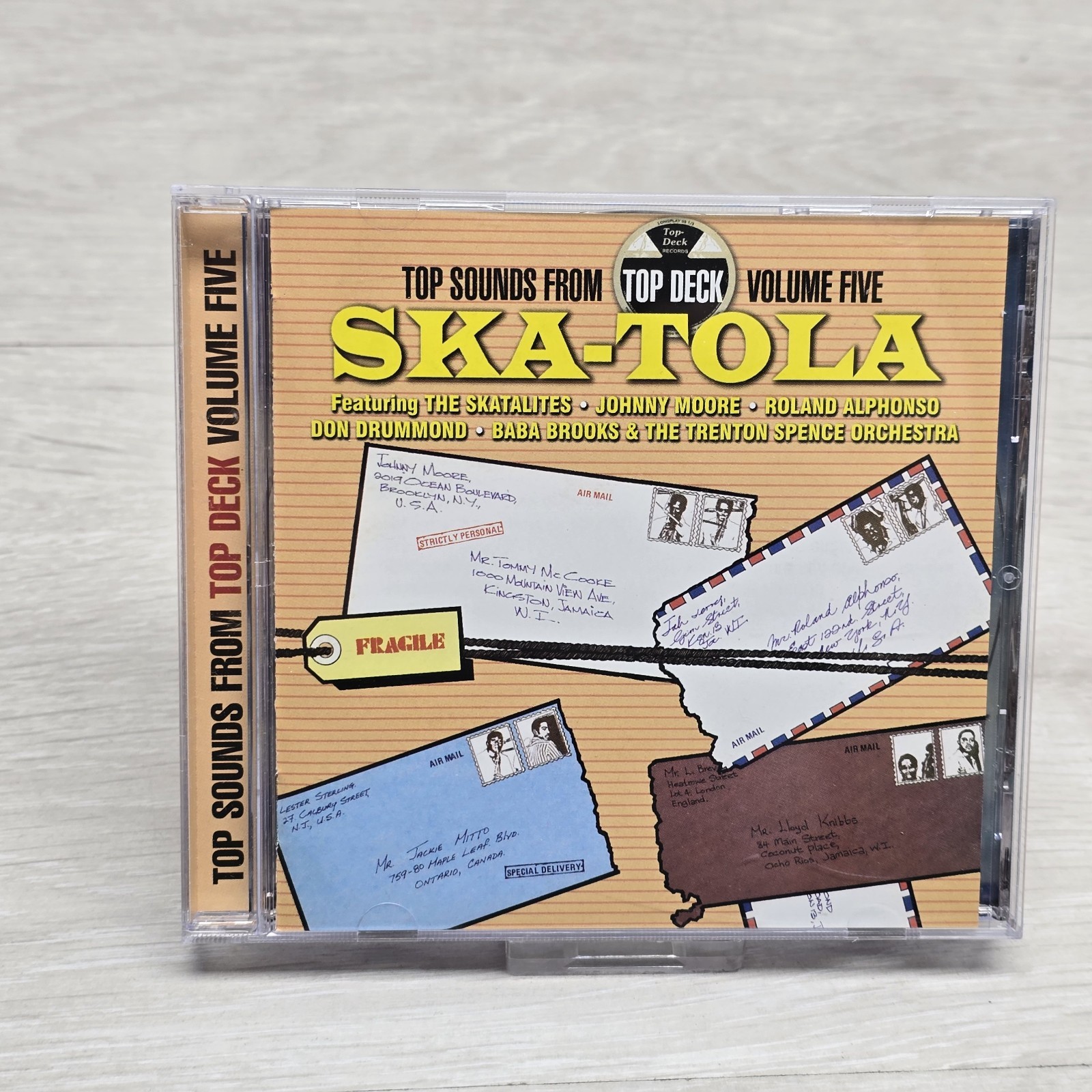 Ska-Tola: Top Sounds From Top Deck Volume Five CD Rare Reggae Compilation VGC