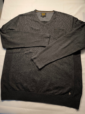 PME LEGEND  Pullover  Gr. 2XL  grau  Achselweite 62cm