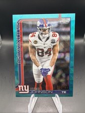 Topps Chrome 2025 Theo Johnson Giants Rookie Blue Refractor /199