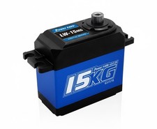 Power HD LW-15MG Waterproof Copper/Aluminum Gear Digital Servo 15kg/cm, 0.11 sec