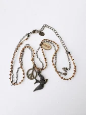 vintage jewelry claire's pendant necklace 17 inches, combined shipping