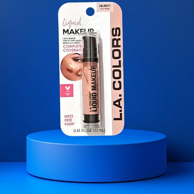 L.A. COLORS Liquid Makeup Complete CoverageCBLM311 TRUE BEIGE