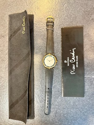 Pierre Cardin Swiss Made Vintage Uhr 1992 mit Box & Papieren