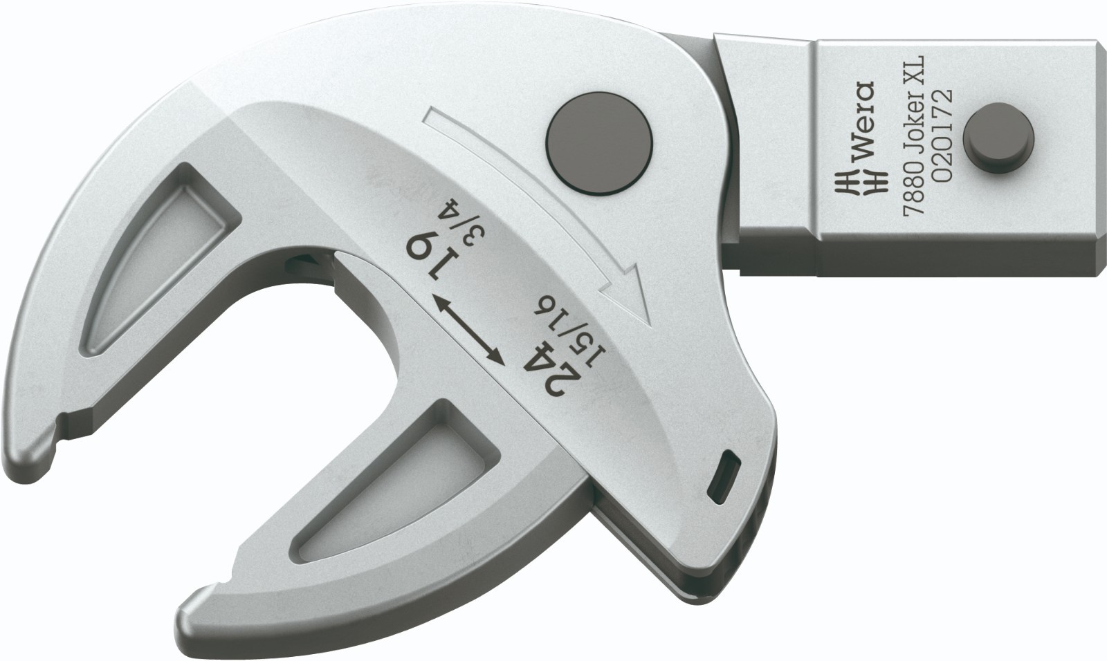 Wera 7880 Joker XL Self-setting Insert Spanner 19-24 mm, 14x18 mm Square Drive