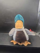 TY Beanie Babies Jake The Mallard Duck 1998 Stuffed Animal