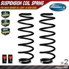 2x Rear Suspension Coil Springs for Kia Rio IV Hyundai Solaris HCR HCI 2017-2025