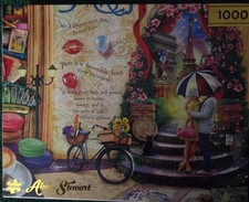 Buffalo Games Paris Scene 1000 Piece Landscapes Multicolor Jigsaw Puzzle