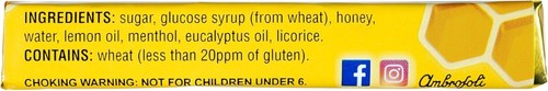 Honees Husten Tropfen Riegel Honig Zitrone 1,6oz - Bild 3 von 4